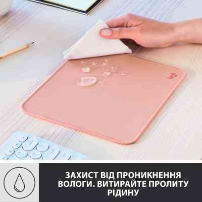 Коврик для мышки Logitech Mouse Pad Studio Series Darker Rose (956-000050) Винница