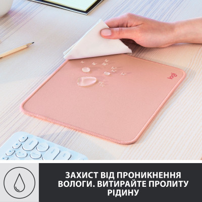 Коврик для мышки Logitech Mouse Pad Studio Series Darker Rose (956-000050) Винница - изображение 3