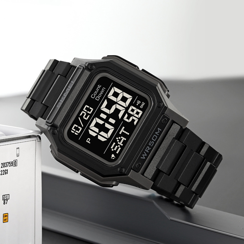 Skmei 2264BKGYBK Black-Grey-Black SBR Київ - фото 5