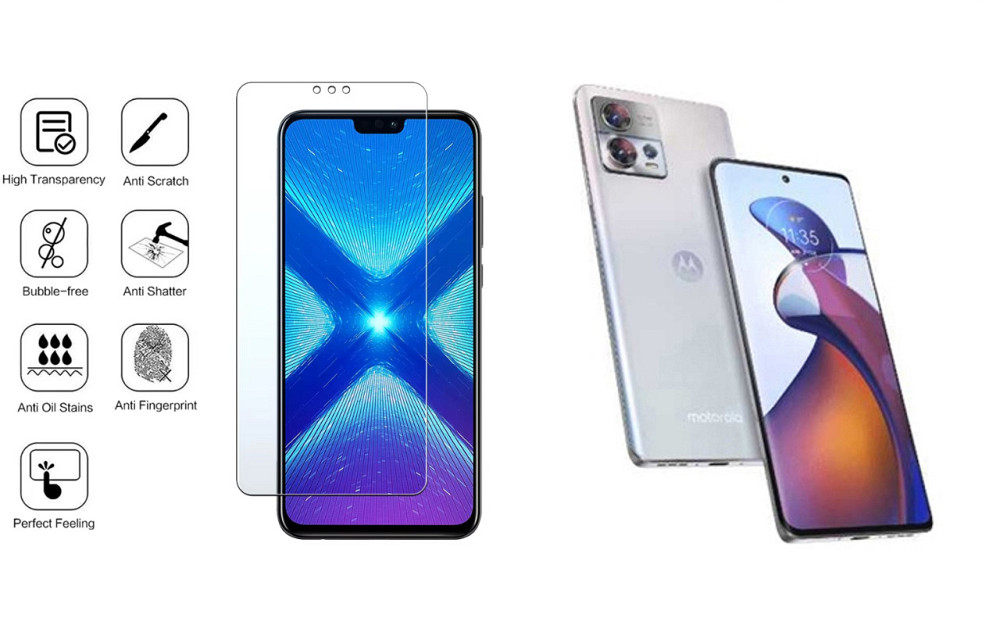 Захисне скло NeoGlass для Motorola Edge 30 Fusion – надпрозоре та стійке Київ - фото 4