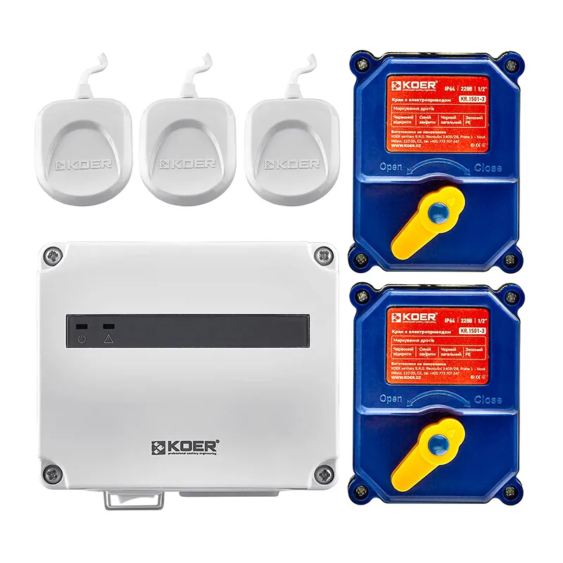 Система контролю протікання води Koer KR.1501.SET (KR5221) Київ - фото 1