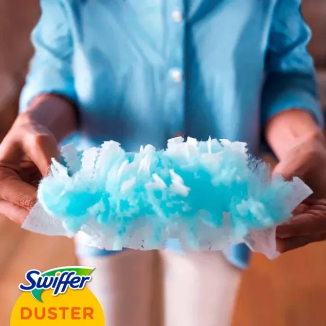 Щітка магніт для прибирання пилу Swiffer duster, піпідастр із 3 змінними насадками Львів - фото 4