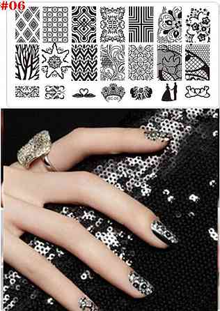 Трафарет для стемпинга Киев