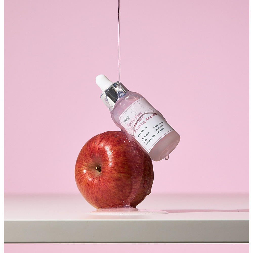 Сироватка заспокійлива з ефектом сяйва Apple Peel Glow Skin Soothing Ampoule Sungboon Editor 30 мл Київ - фото 2