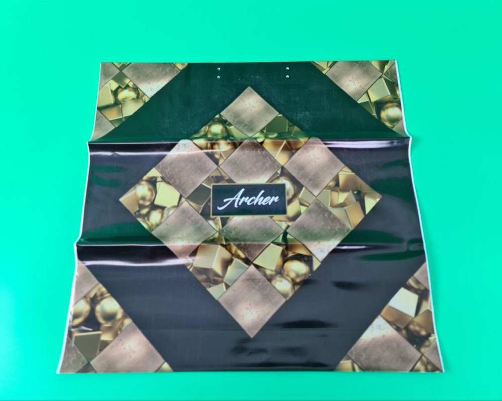 Полиэтиленовый пакет (40х40) с пластиковой ручкой