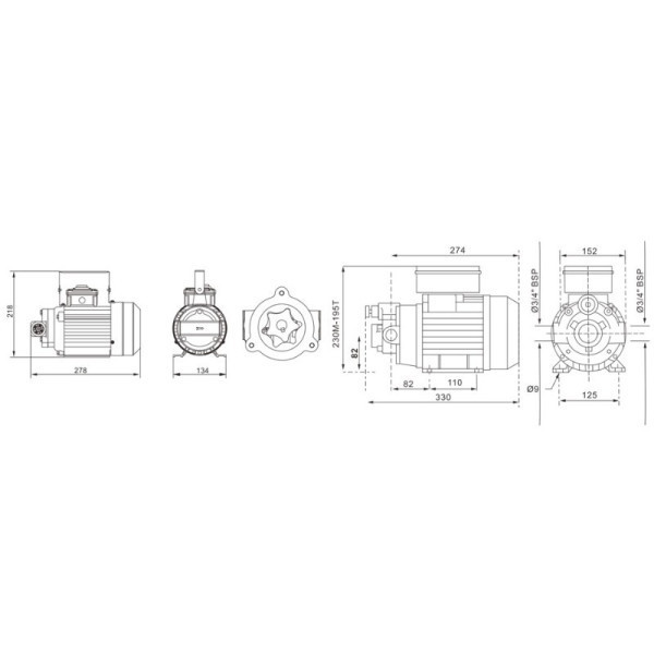 Комплект для перекачки масла REWOLT RE SL70-E-KIT (насос, пистолет, счетчик, шланги) Чернигов - изображение 6