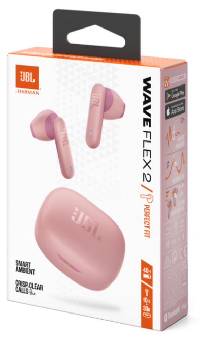 Гарнитура JBL WAVE FLEX 2 Pink (JBLWFLEX2PIK) (7065575) Киев - изображение 11