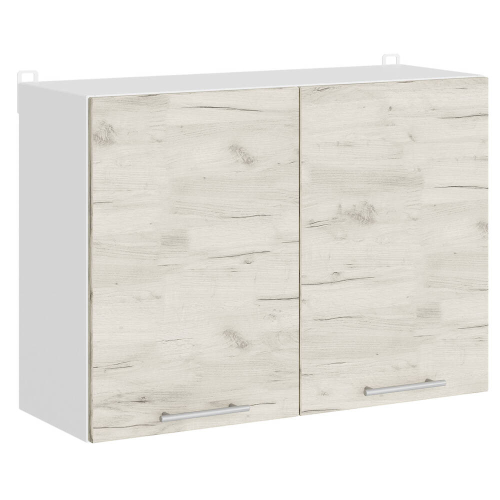 Кухня модульная Эверест Эко набор №4 дуб крафт белый/графит/белый 2,6 м столешница Скай (DTM-071061) Львов - изображение 7