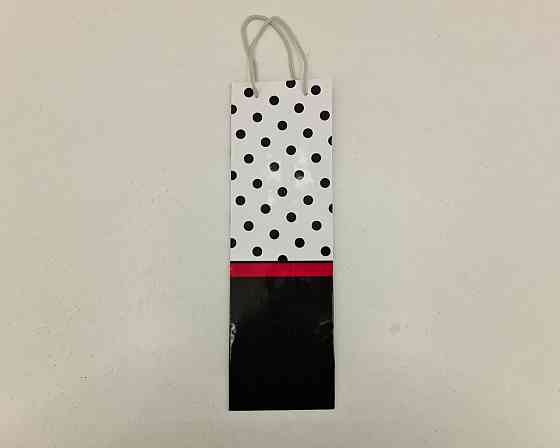 Пакет бумажный подарочный под бутылку  12/9/36(артBUT-72) (12 шт) Харьков