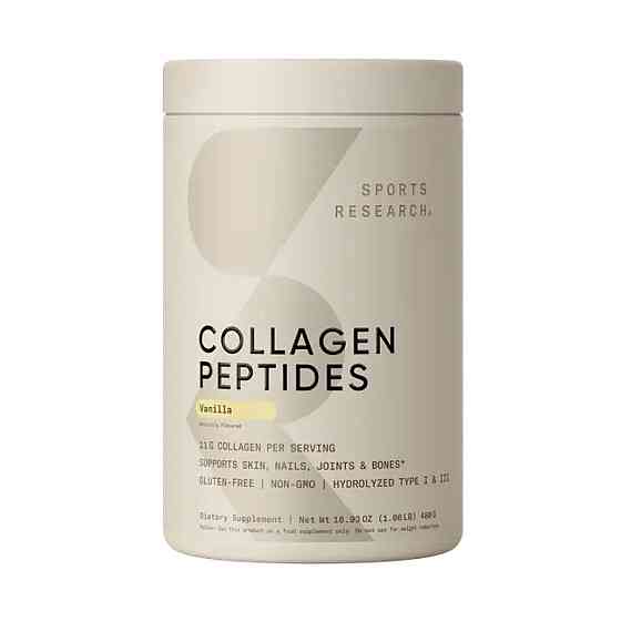 Пептиды коллагена Sport Research Collagen Peptides 480g ваниль Киев