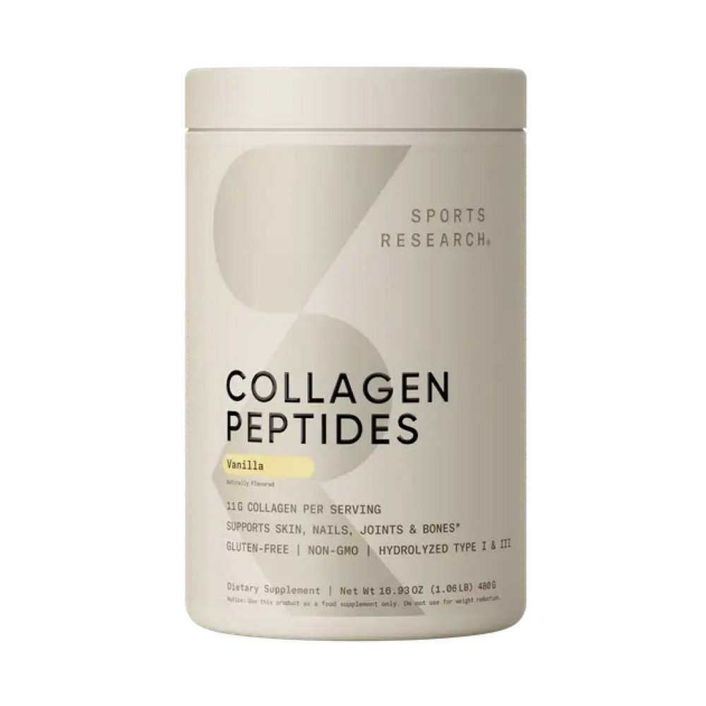 Пептиды коллагена Sport Research Collagen Peptides 480g ваниль Киев - изображение 1