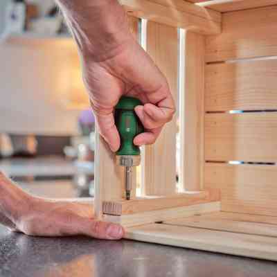 Набір викруток Bosch з тріскачкою, 6 насадок, руків&apos;&apos;я TPR , 111мм, сталь CrV (1.600.A03.2UY) Вінниця