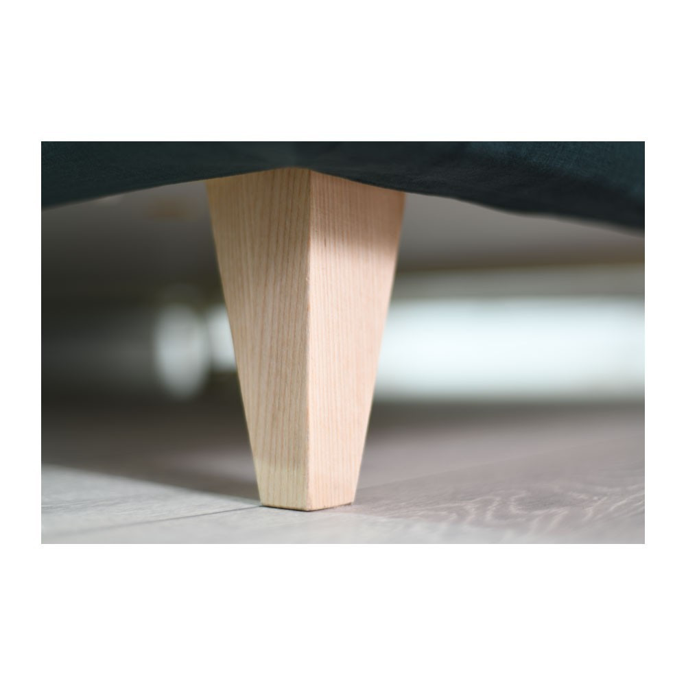 Кровать TaurusDesign Emilia Standart на ножках 160x190 темно-синий Киев - изображение 4