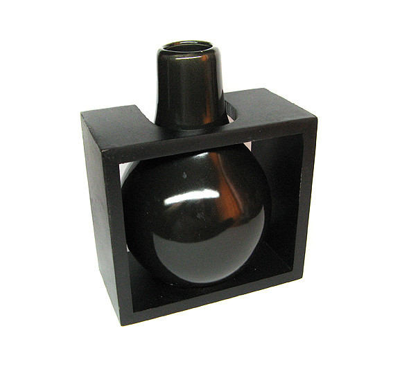 Ваза керамическая черная Киев - изображение 2