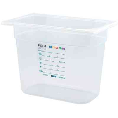 Гастроемкость FoREST серія "Gastronorm" з поліпропілену GN 1/4 h 200 мм 4,8 л (241490) Винница