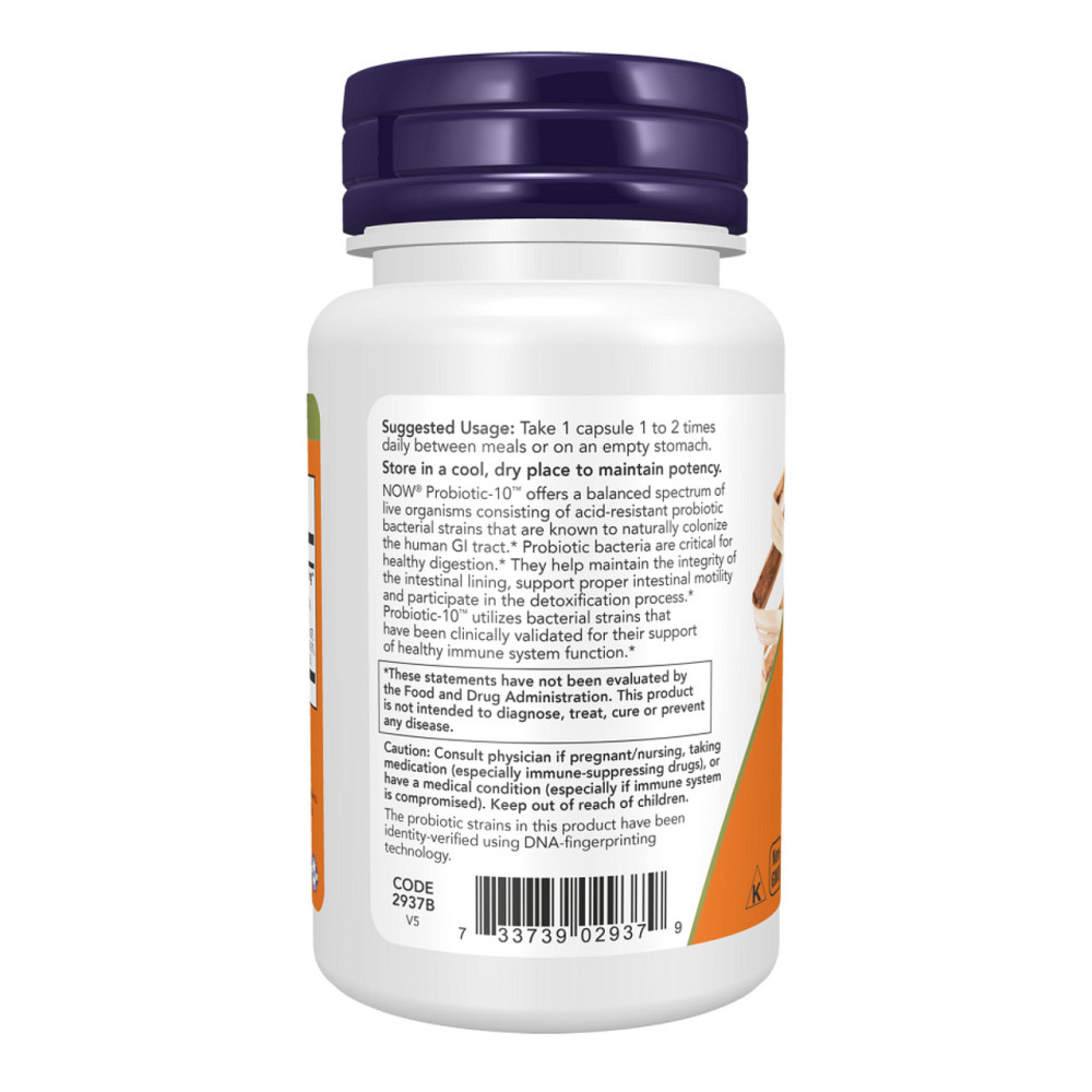 Пробіотики Now Foods Probiotic-10TM 25 Billion 100 розт капс Київ - фото 6