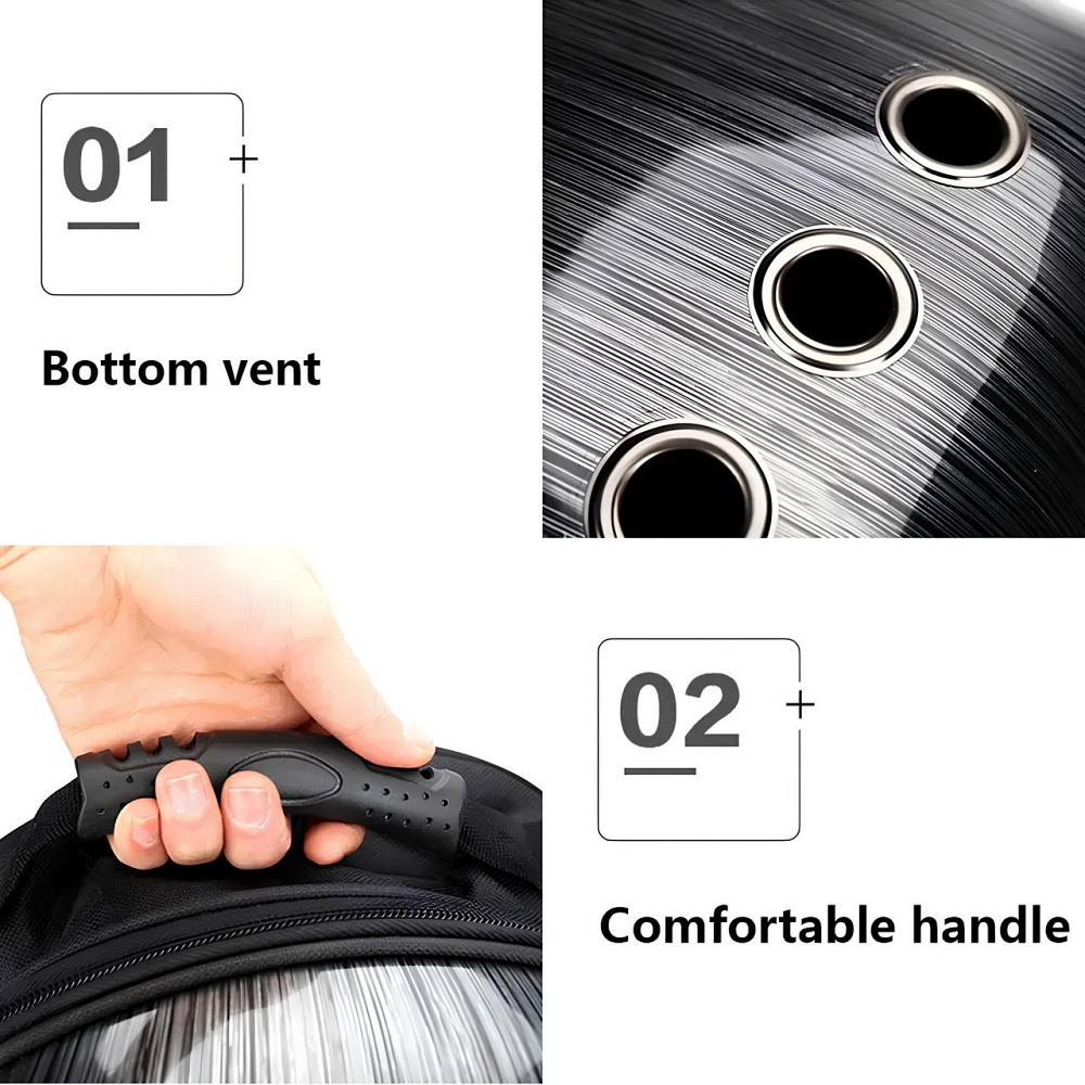 Рюкзак для транспортування кішок та собак RESTEQ, що дихає рюкзак для домашніх тварин з ілюмінатором Київ - фото 4