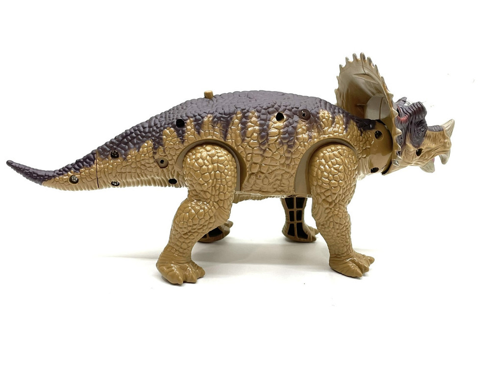 Динозавр Wen Sheng ходить, світлові та звукові ефекти Коричневий (WS 5315) Чернігів - фото 4