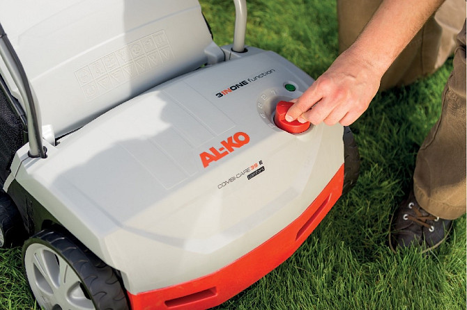 Аэратор-рыхлитель электрический AL-KO Combi Care 38 Е Comfort 112800 с травосборником Коломыя - изображение 3