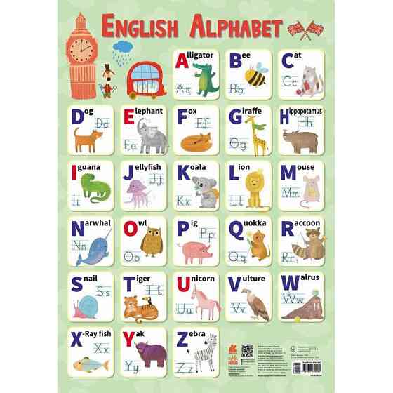 Детский Обучающий плакат 