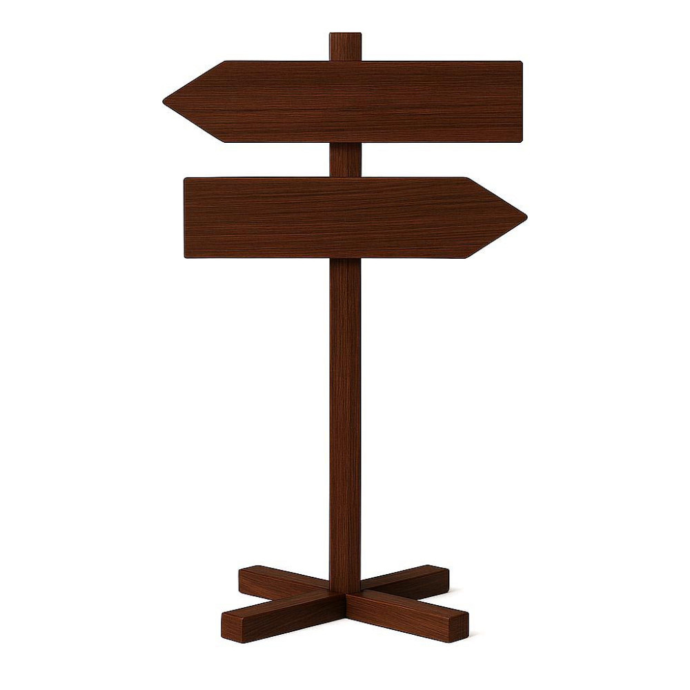 Підлогова стрілка-покажчик "Хомен" терракот Миколаїв - фото 1