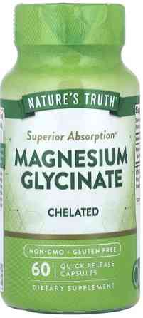 Магний глицинат Nature's Truth  Magnesium Glycinate 60 капс Киев