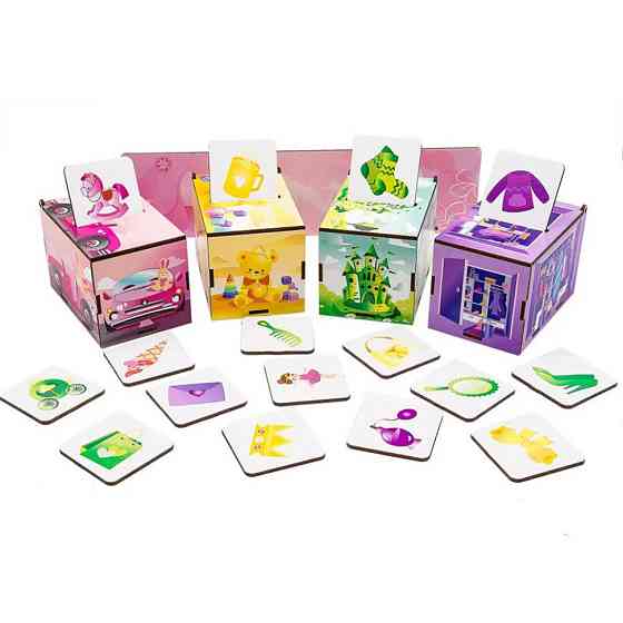 Дерев'яна настільна гра Монтессорі Принцеса Puz-89737 Вінниця