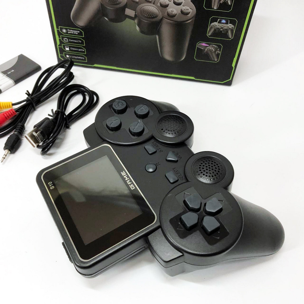 Компактная портативная игровая консоль, Приставка в ретростиле, Ретро консоль стационарная WK-14 Львов - изображение 1