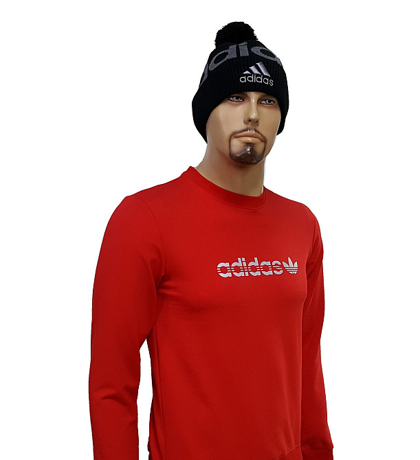 Мужской спортивный свитшот Adidas,оригинал,двунитка Киев - изображение 2