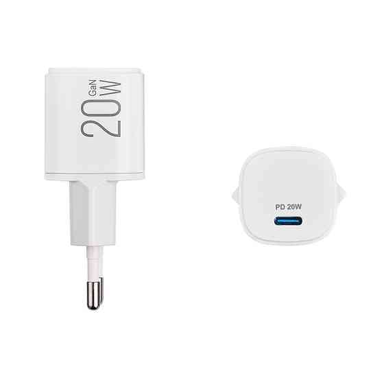 Сетевое зарядное устройство Brevia ePowerGaN PD20W USB-C белый Львов