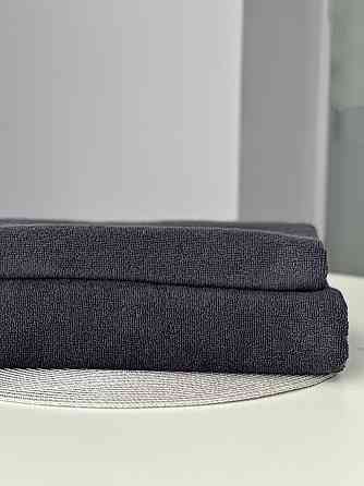 Комплект полотенец однотонных Ideal Textile 50х90см + 70х140см 450 г/м2 графитотовый Черновцы