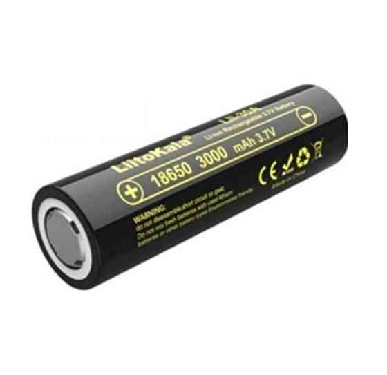 Аккумулятор LiitoKala Lii-30A Li-ion 18650 3000mAh 3.7V до 15А Черный Винница