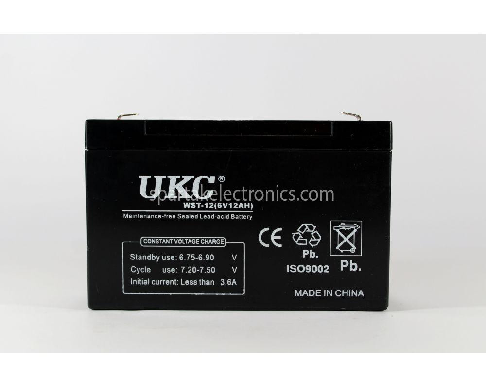 Аккумулятор BATTERY 6V 12A UKC ART 2710 (10) Одесса - изображение 1