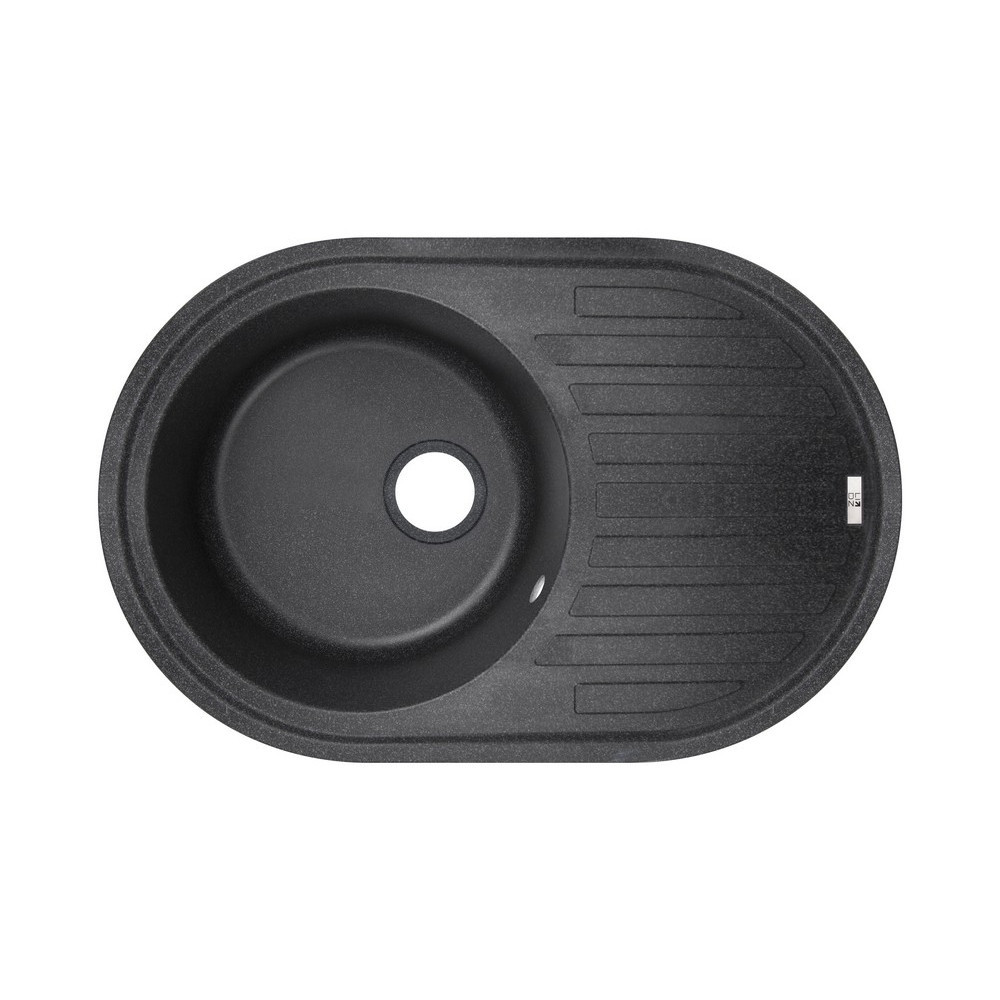 Кухонна мийка Lidz 780x500/200 BLA-03 (LIDZBLA03780500200) Київ - фото 1