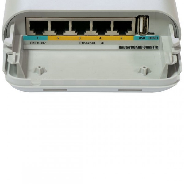 Точка доступу Mikrotik RB OmniTIK UPA-5HnD, 7.5dBi Integrated AP, 5Ghz Dual chain, 5xEthern Київ - фото 2