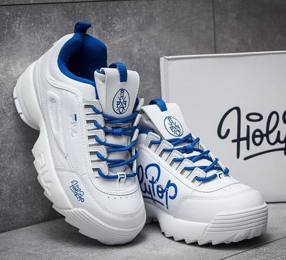 Кросівки FILA Disruptor Білі Жіночі Шкіряні Філа (розміри: 37,38,39,40,41) Відео Огляд Дніпро - фото 6