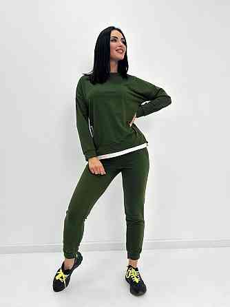 Трикотажний костюм-двійка "Spring" оптом | Норма | Розпродаж моделі Київ