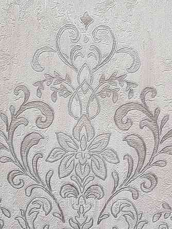 Шпалери вініл на флізеліні гарячого тиснення DU&KA King1.06х10 під штукатурку глянсові текстурні світло-беж Київ