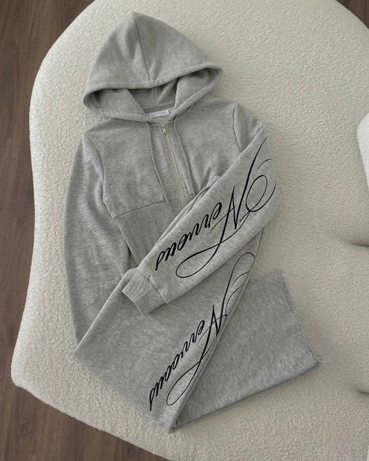 Женский стильный вязаный костюм двойка двунитка Одесса - изображение 5