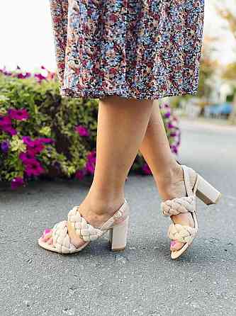 L&M Босоніжки жіночі L&M 5005-2 бежеві (літо, еко-шкіра) (4584) Коломия