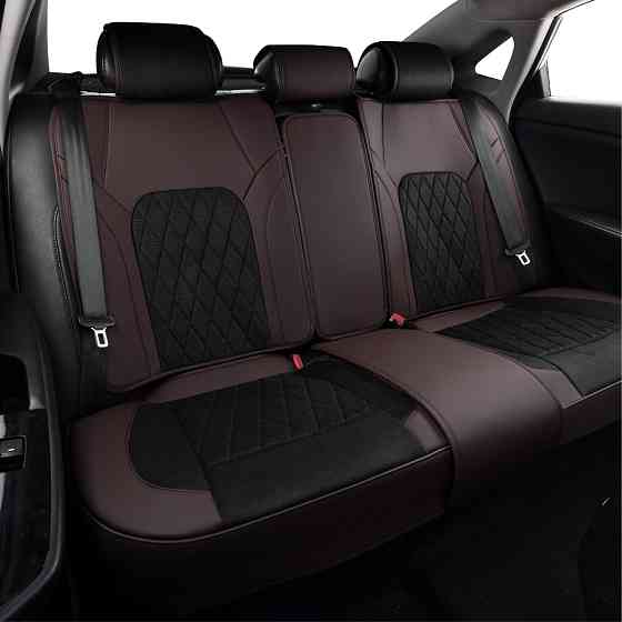 Комплект, 3D чохли для сидінь Beltex Malibu, black-brown Львів