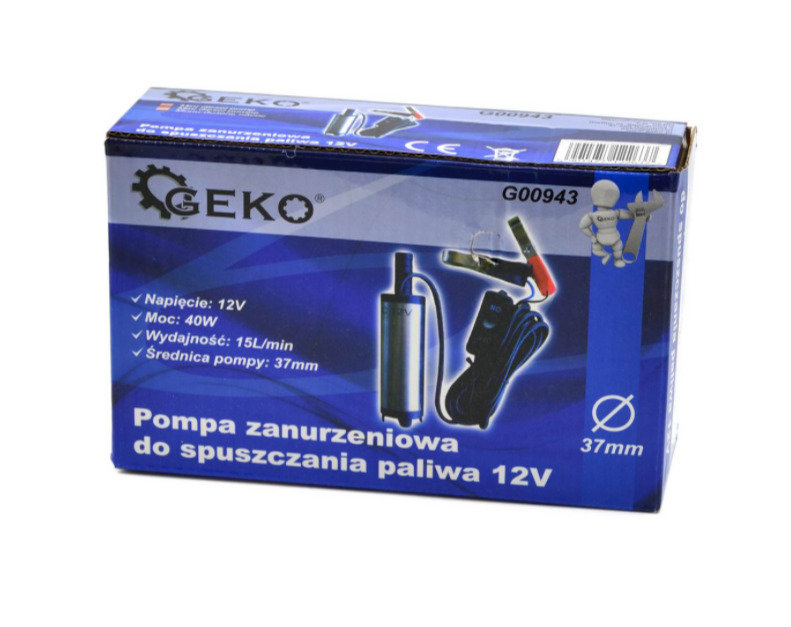 Насос для дизпалива заглибний 12 V 37 мм GEKO G00943 Чернігів - фото 3