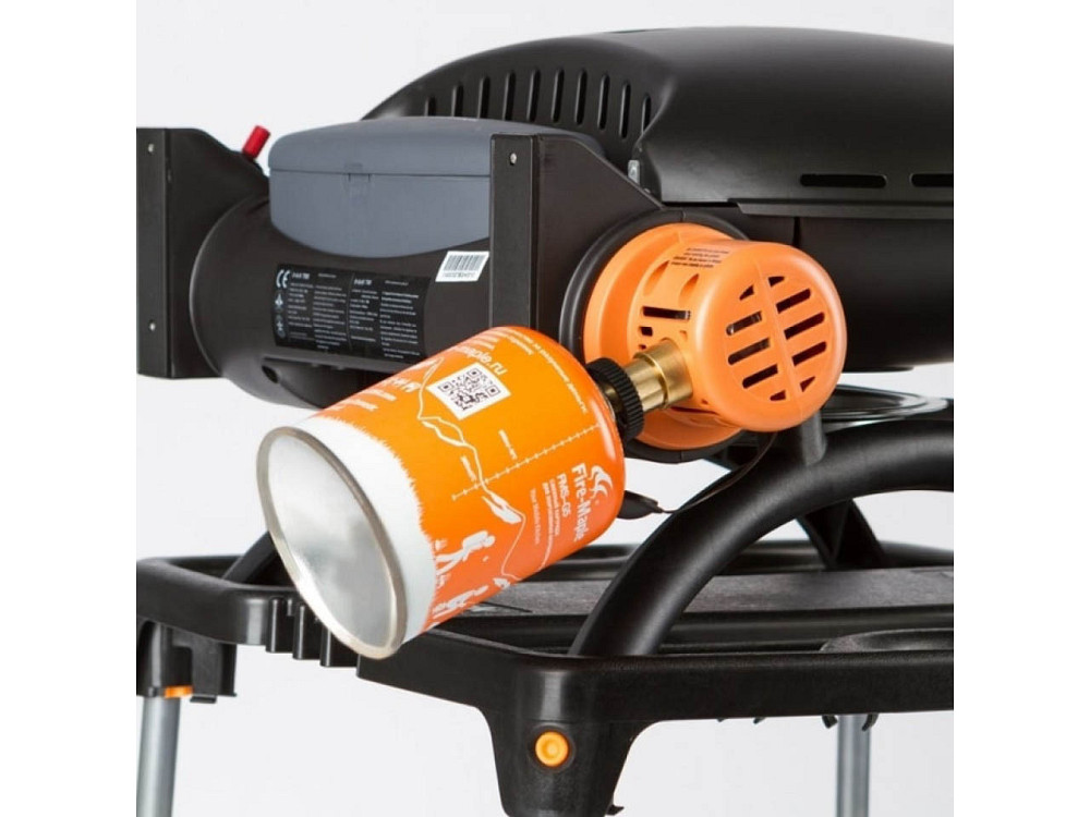 КОМПЛЕКТ Портативный переносной газовый гриль O-GRILL 500, серебро + шланг в подарок! Код: 013369 Ровно - изображение 9