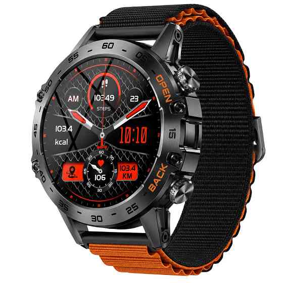 Умные научные часы Smart Delta K52 Orange Black (3 ремешка) Киев