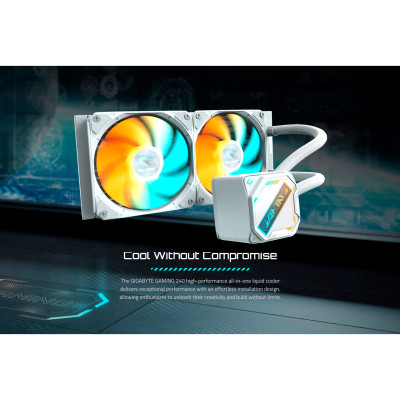 Система жидкостного охлаждения GIGABYTE GP-GME 240I Винница - изображение 11