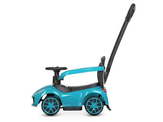 Дитяча машинка каталка толокар з ручкою SPOKO SP-608 для дітей Синій Київ