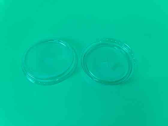 Крышка ПЛОСКАЯ с отверстием для стакана РЕТ (320,420,350NEW,250NEW) NEW (100 шт) Харьков