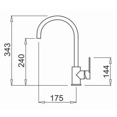 Змішувач Interline Tango new Old White Вінниця