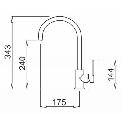 Змішувач Interline Tango new Old White Вінниця - фото 2