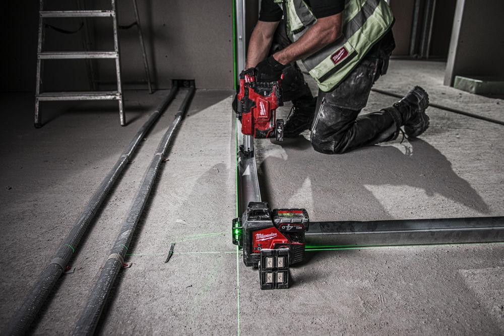 Нивелир лазерный 3D аккумуляторный MILWAUKEE, M12 3PLKIT-401P (+зар. прист.,1акум.Х4Ач, кейс PACKOUT) Одесса - изображение 10